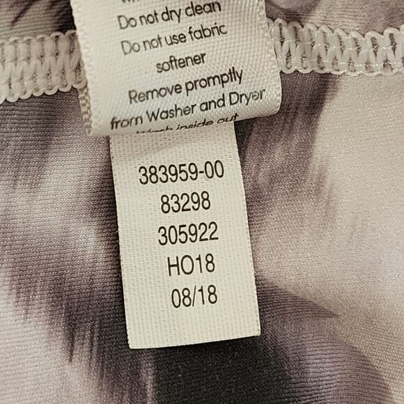 Athleta Run Free Winter Garden 7/8 Tight Gray Small - Picture 9 of 9